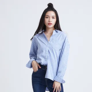 【5th STREET】女寬版側開衩短袖T恤-黑色 歷史價格詳細信息