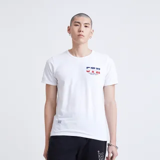 【5th STREET】男美式側貼條短袖T恤-丈青 歷史價格詳細信息