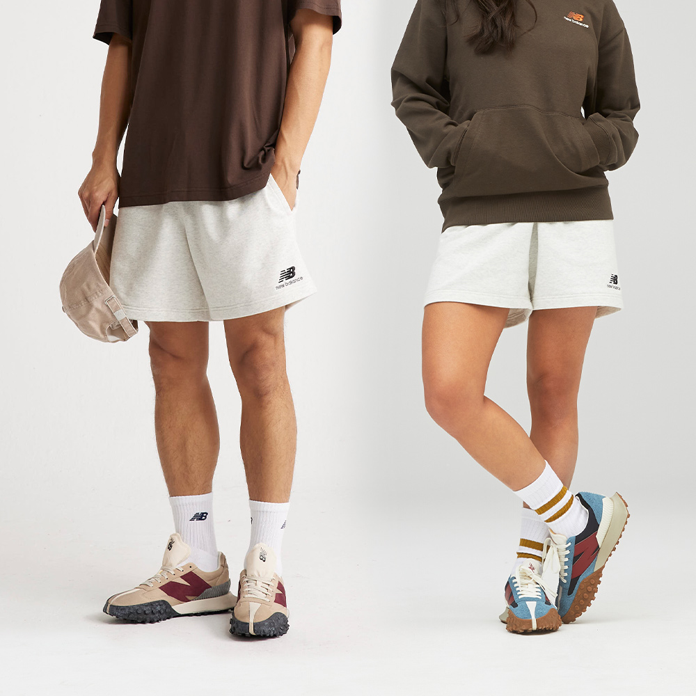 NEW BALANCE 長褲 NB 米黃 刺繡LOGO 縮口 休閒 棉褲 女 AWP41513LIN 歷史價格詳細信息