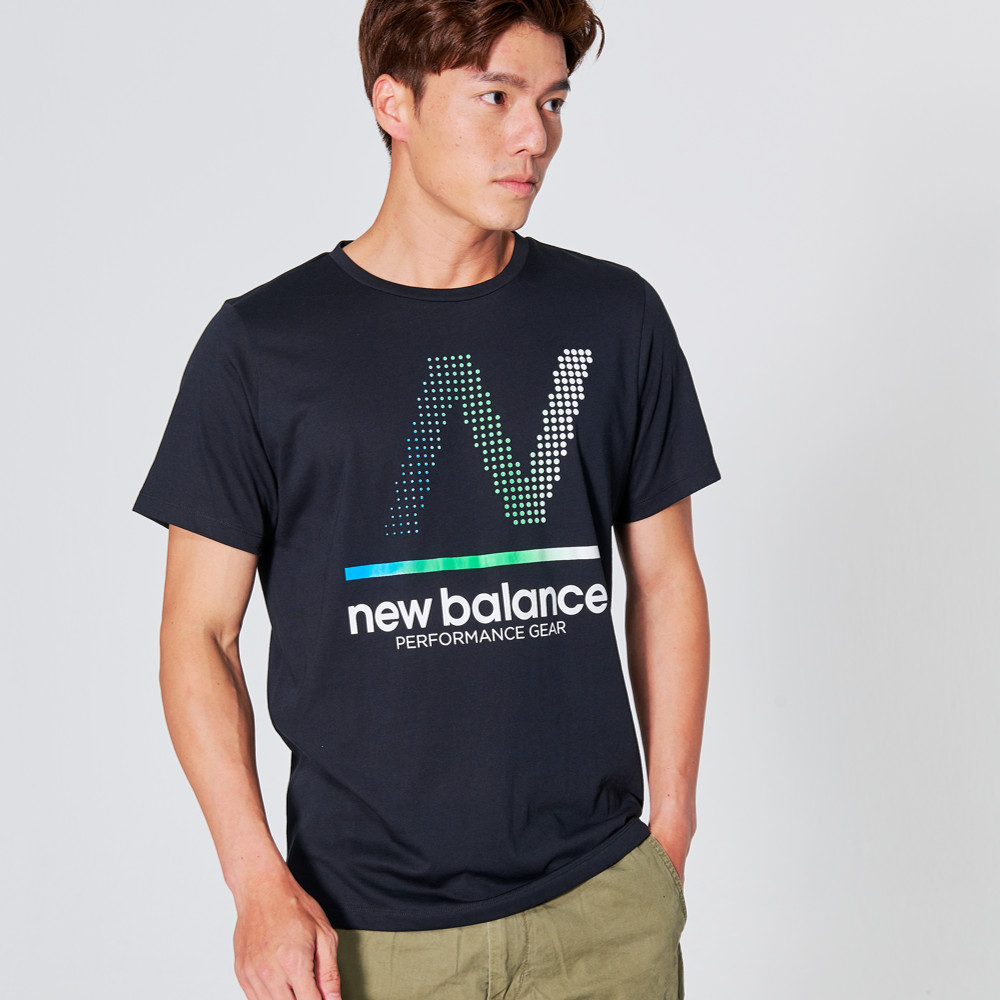 NEW BALANCE 短T NB DRY 黑紅 漸層LOGO 排汗 短袖 男 MT41071BK 歷史價格詳細信息