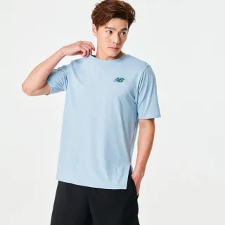 【NEW BALANCE】NB 短袖上衣_男裝_藍色_MT21906PGM 歷史價格詳細信息