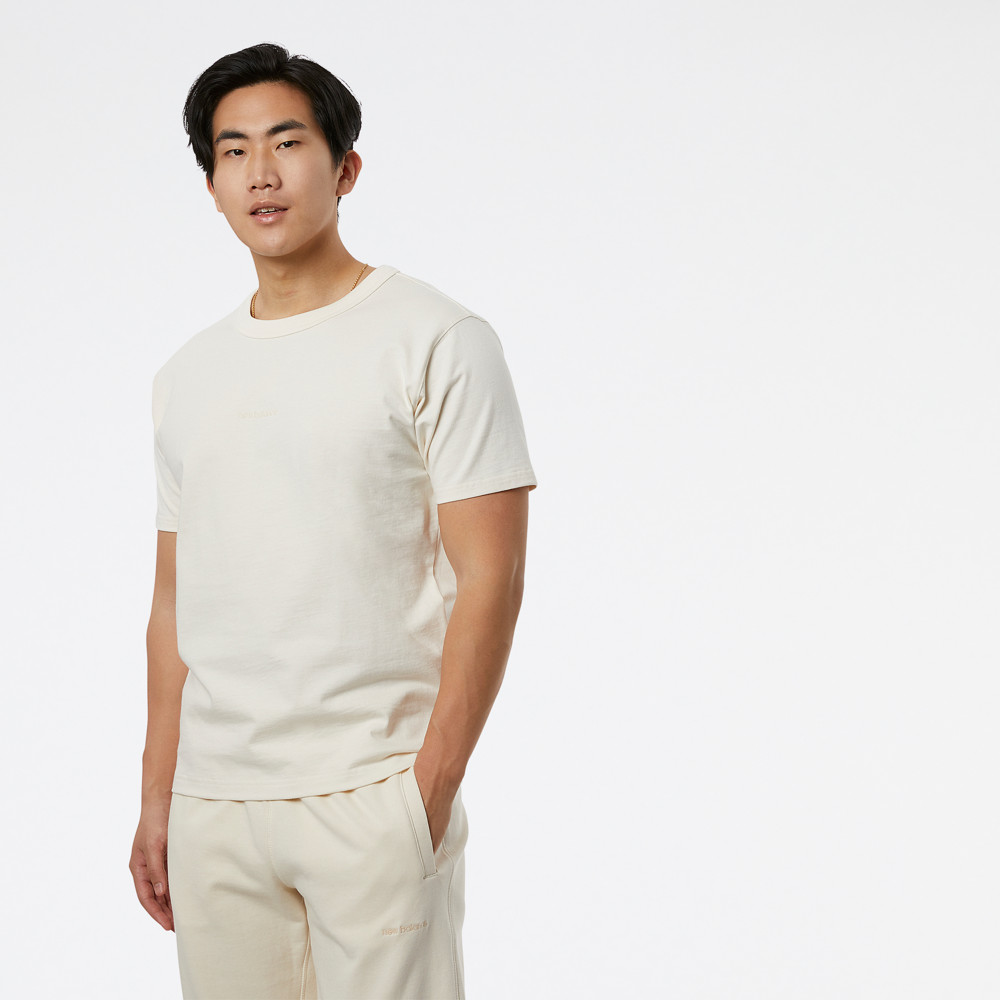 New Balance 男裝 米白 色塊 拼接 連帽 長袖 MT03505SAH 歷史價格詳細信息