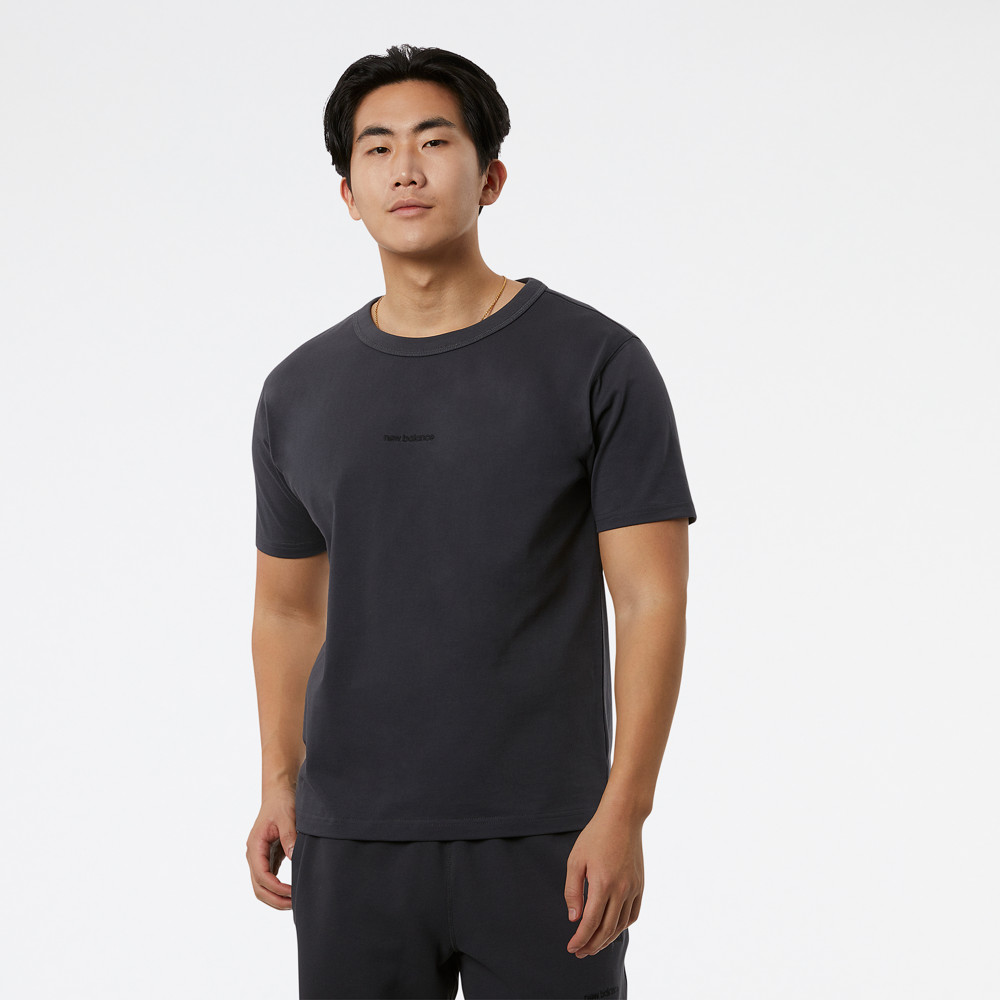 【NEW BALANCE】NB 短袖上衣_男裝_深藍色_AMT21515ECL 歷史價格詳細信息