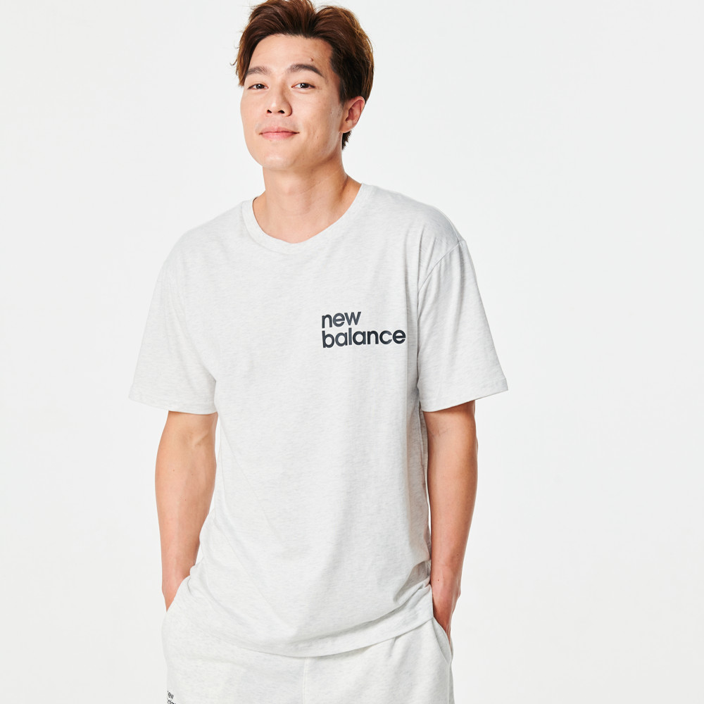 【NEW BALANCE】NB 短袖上衣_男裝_深藍色_AMT21515ECL 歷史價格詳細信息