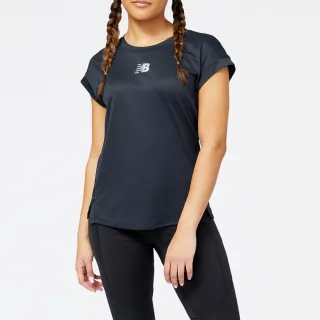 【New Balance】NB短袖上衣_女性_黑色_AWT21502BK 歷史價格詳細信息