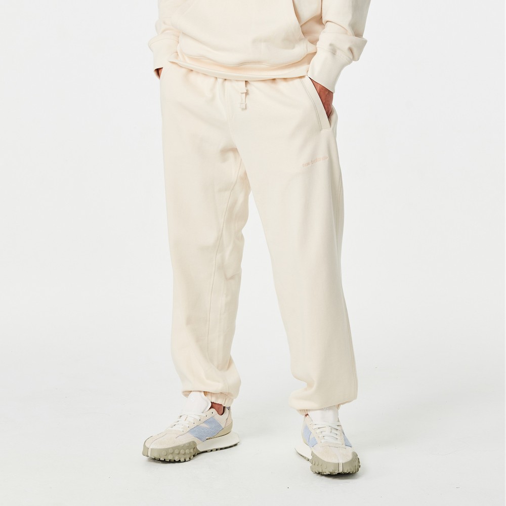 NEW BALANCE 長褲 NB 奶茶 小LOGO 刷毛 棉褲 女 AWP41332TWF 歷史價格詳細信息