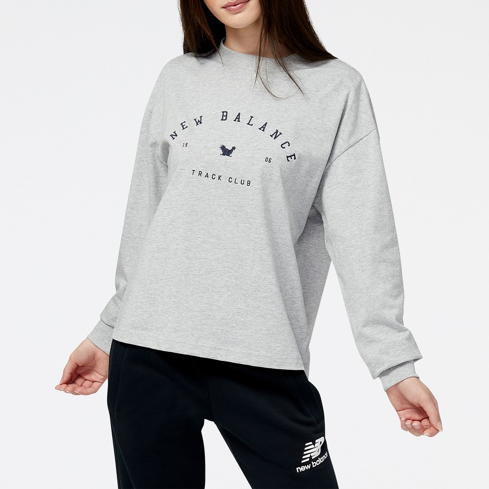 【New Balance】NB長袖衛衣_男性_黑色_MT23562BK 歷史價格詳細信息