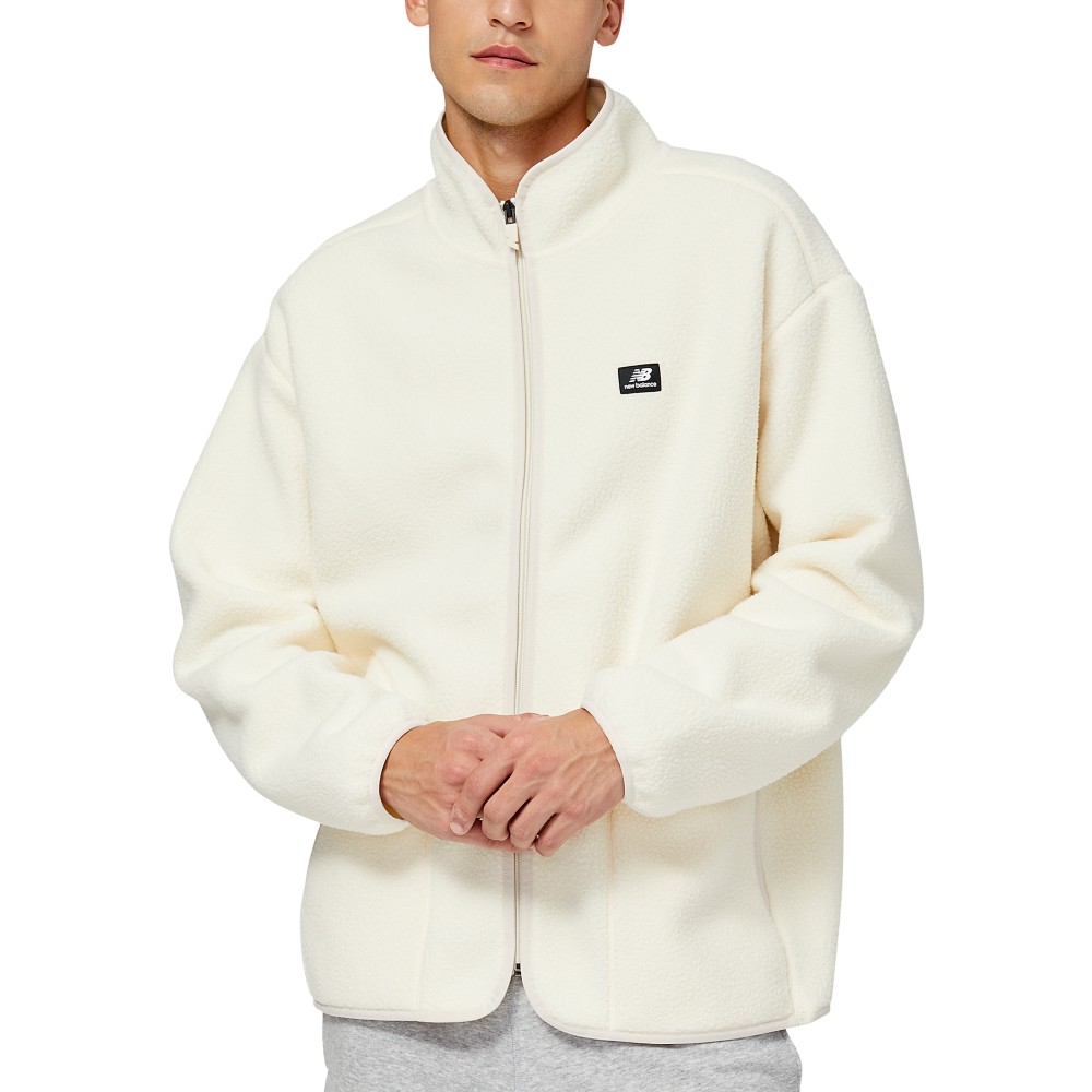 [New Balance]美羔毛保暖立領外套_男性_奶油白_MJ23551AGA 歷史價格詳細信息