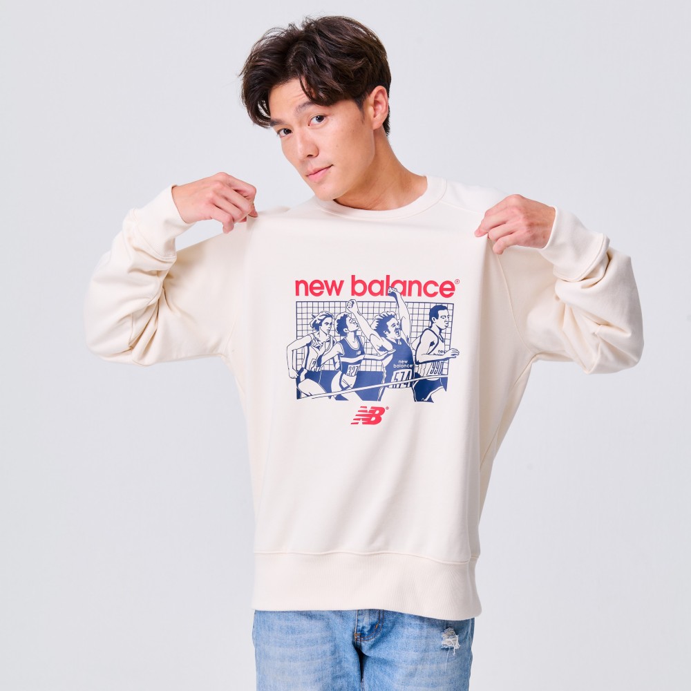 NEW BALANCE 長袖 NB 米白 刺繡 POLO衫 薄長T 男 MT33561GIE 歷史價格詳細信息