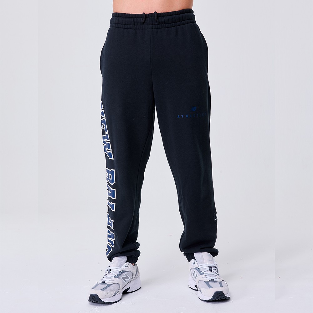 [New Balance]美式風格字母休閒長褲_男性_米灰色_UP31550SAH 歷史價格詳細信息