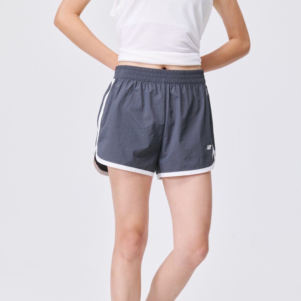 NEW BALANCE 短褲 NB 深藍 刺繡小LOGO 休閒 棉短褲 男 MS31504NNY 歷史價格詳細信息