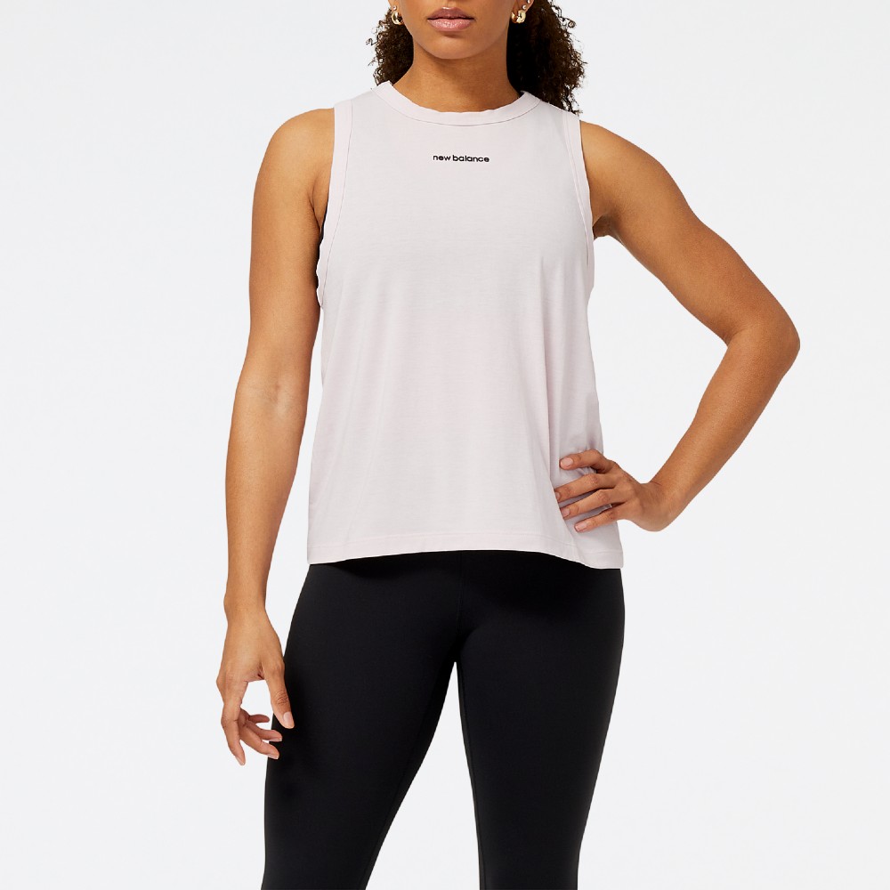 NEW BALANCE 背心 NB 粉色 運動 無袖 挖背 上衣 女 WT41220OUK 歷史價格詳細信息