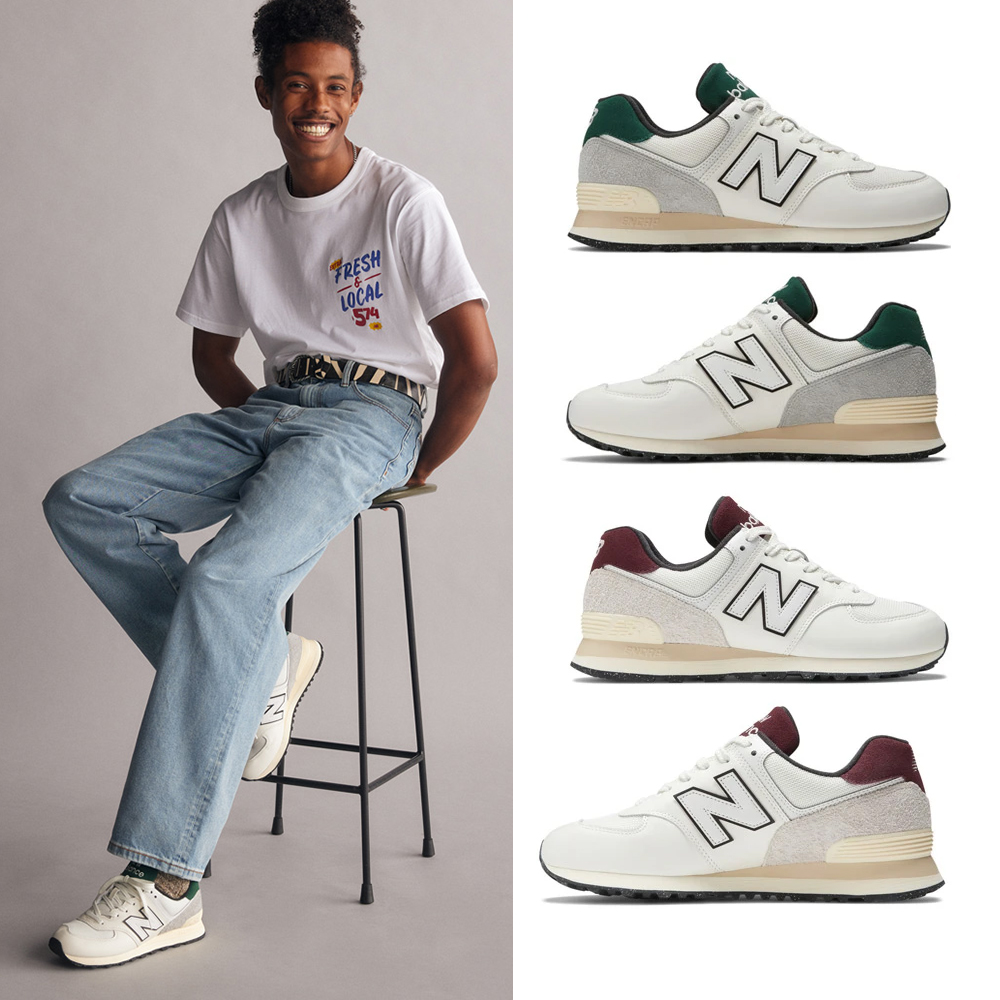 【New Balance】 NB 復古運動鞋_女性_白灰藍_WS327KB-B楦 327 歷史價格詳細信息