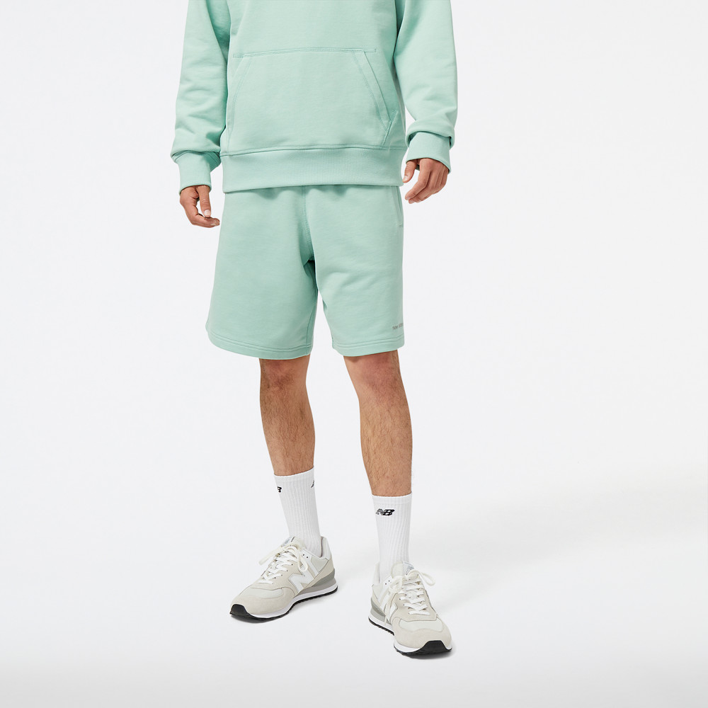 [New Balance]腰鬆緊挺版短褲_女性_牙白色_WS31551SST 歷史價格詳細信息