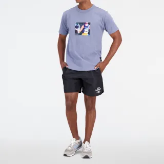 NEW BALANCE 短褲 NB 黑色 抽繩 休閒 滑面短褲 男 MS33513BK 歷史價格詳細信息