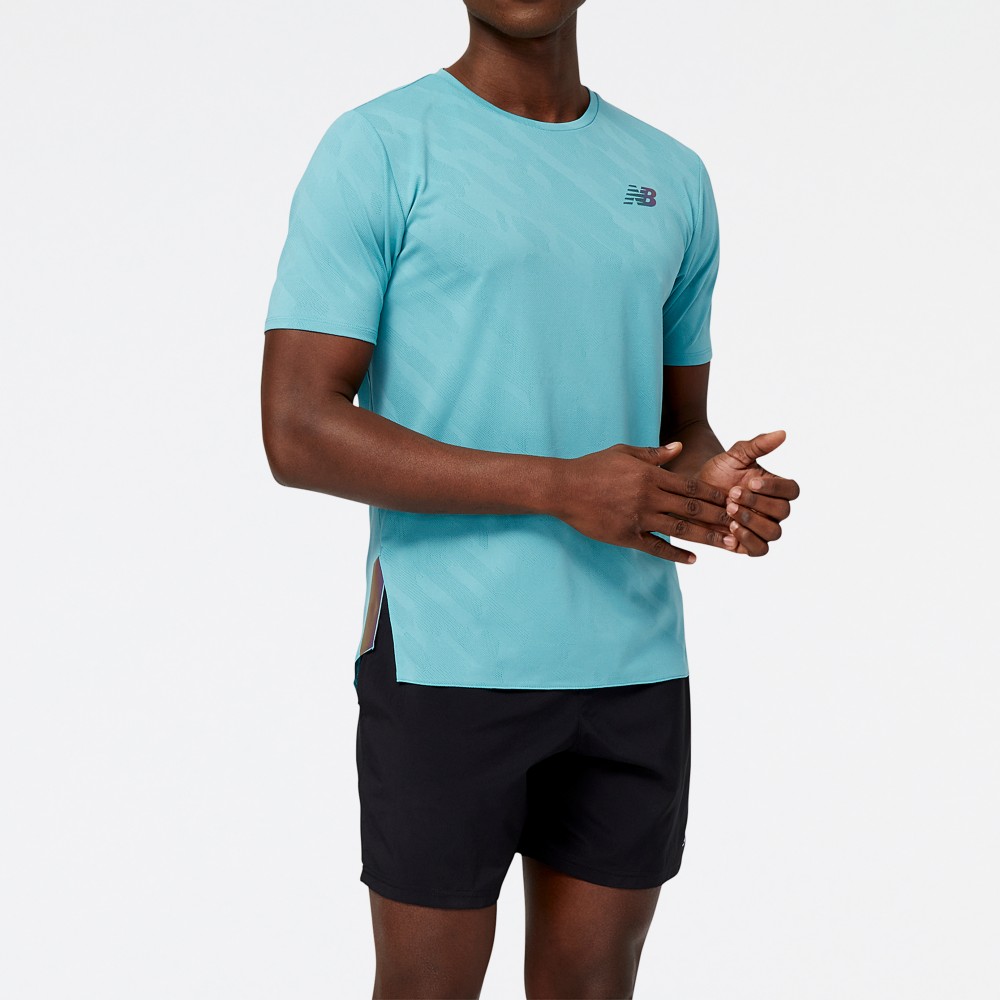 [New Balance]涼感透氣短袖上衣_女性_黑色_WT33277BK 歷史價格詳細信息