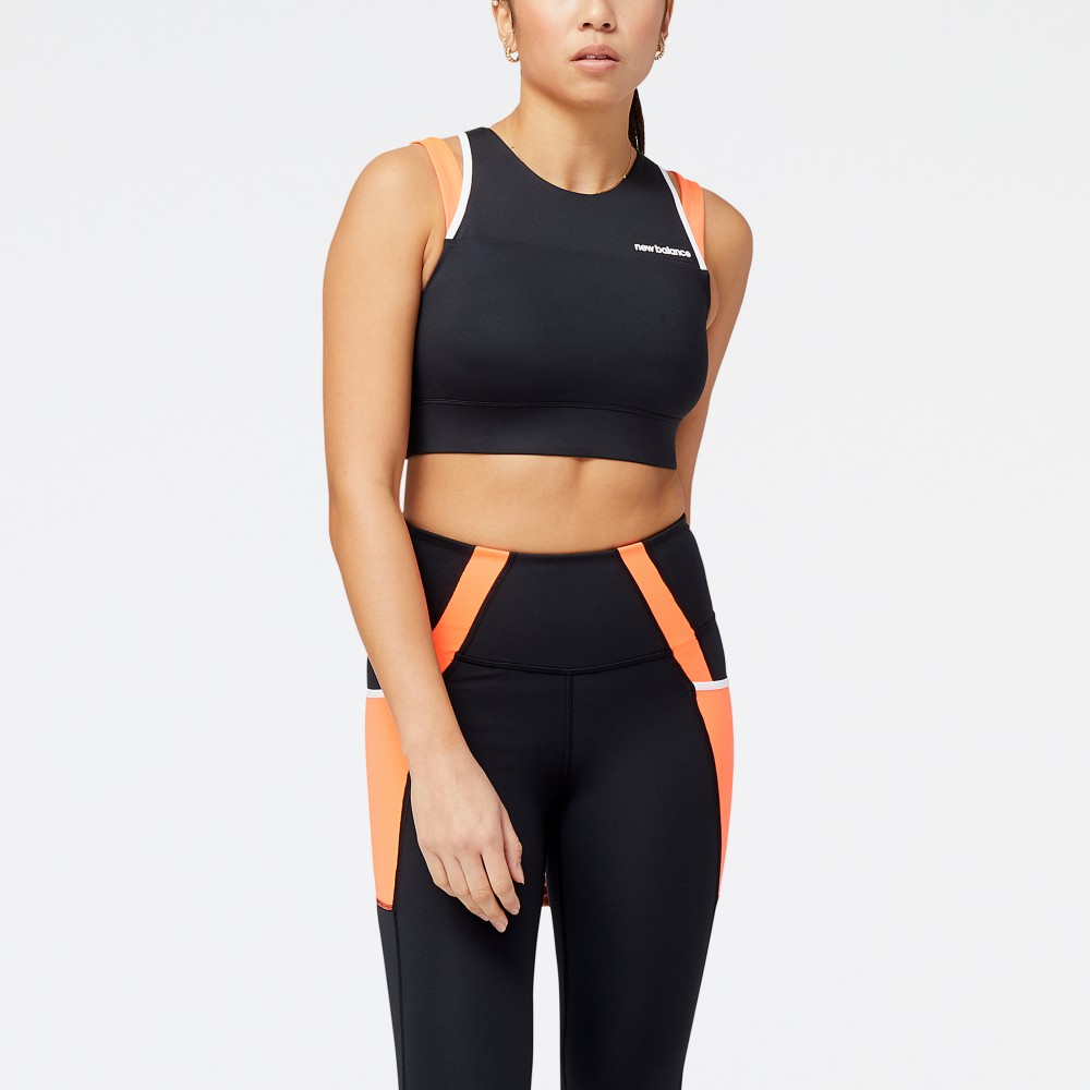 NEW BALANCE 運動內衣 NB 綠色 高強度支撐 女 AWB41048DEK 歷史價格詳細信息