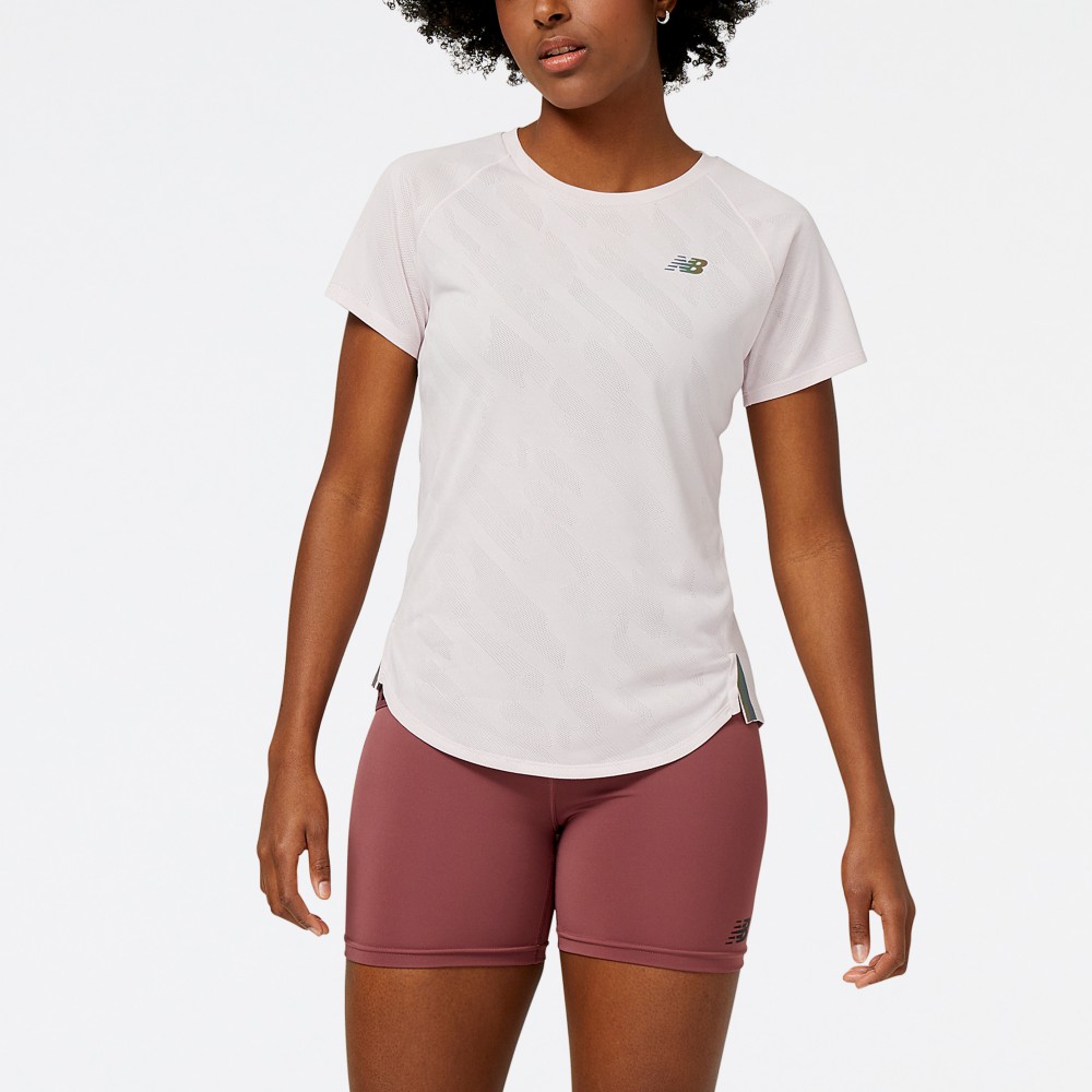 [New Balance]涼感透氣短袖上衣_女性_黑色_WT33277BK 歷史價格詳細信息