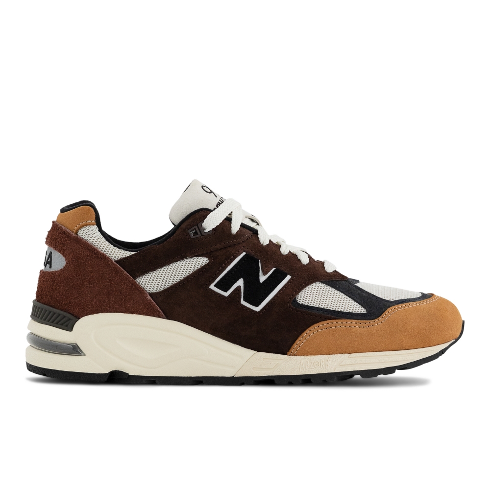 [New Balance]美製復古鞋_男性_棕紫色 _M990BR2-D楦 歷史價格詳細信息