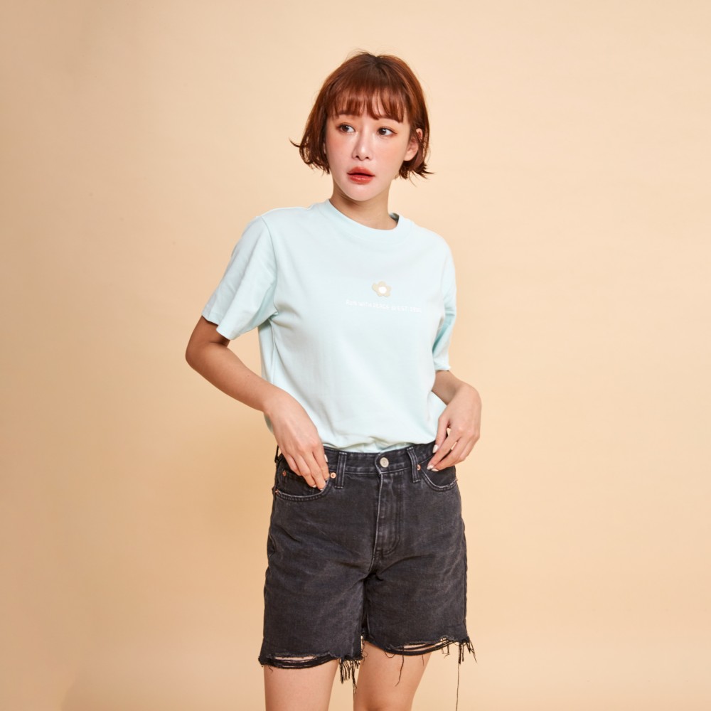 【New Balance】 NB SDS可愛小花親膚短袖上衣_女性_奶茶色_AWT33300BE 歷史價格詳細信息