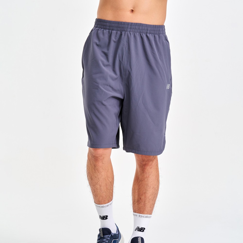 [New Balance]MIT腰鬆緊拉鍊口袋7吋Q短褲_男性_灰色_5872320185 歷史價格詳細信息