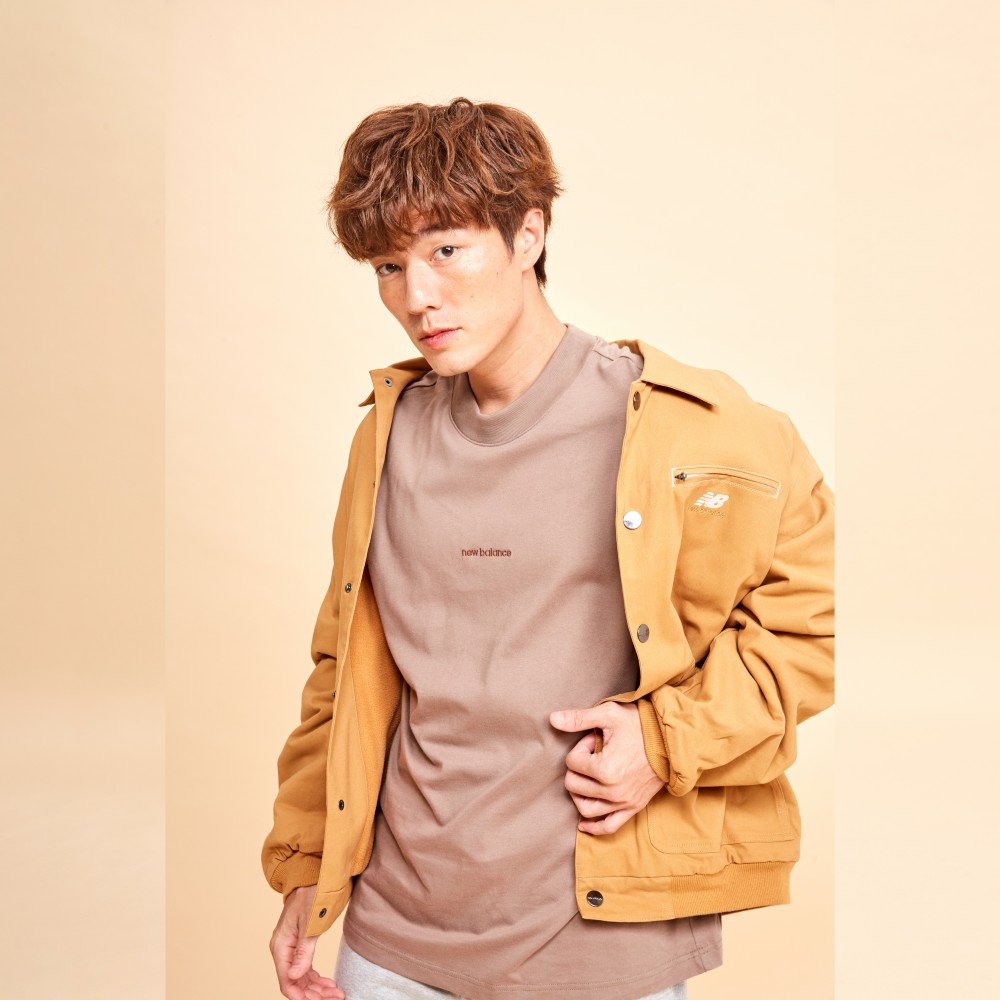 [New Balance]圓領NB刺繡棉質長袖上衣_女性_墨灰色_WT33509ACK 歷史價格詳細信息