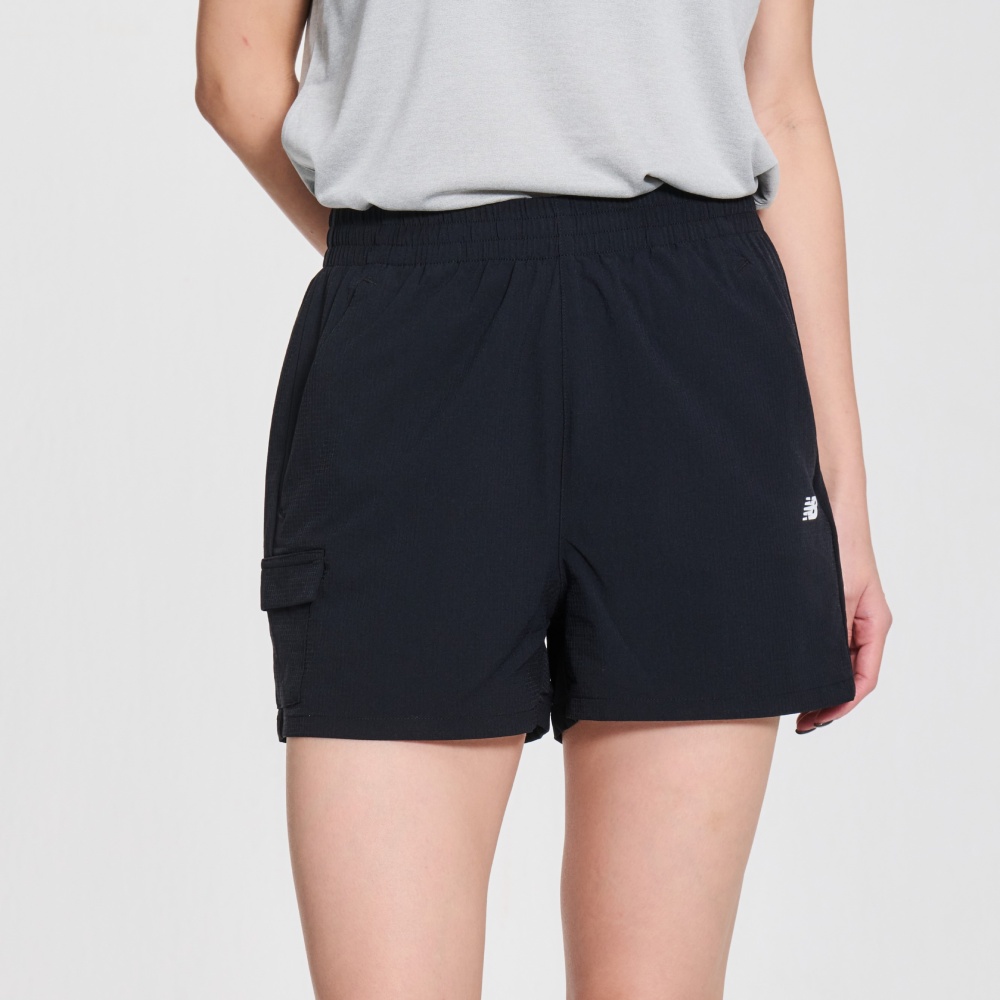 NEW BALANCE 短褲 NB 黑色 抽繩 休閒 滑面短褲 男 MS33513BK 歷史價格詳細信息