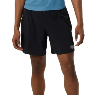【New Balance】吸濕排汗短褲_男性_黑色_MS41234BK 歷史價格詳細信息