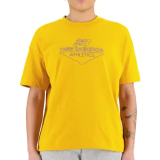 【New Balance】棉質短袖上衣_女性_杏色_WT43521LIN 歷史價格詳細信息