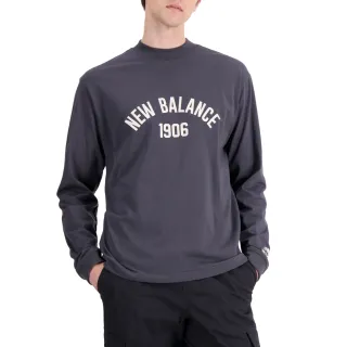 [New Balance]簡約LOGO棉質短袖上衣_男性_藍色_AMT31518ATE 歷史價格詳細信息