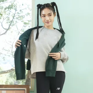 【New Balance】前短後長棉質短版上衣_女性_果綠色_WT43536NUM 歷史價格詳細信息