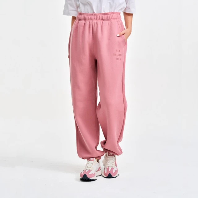 NEW BALANCE 長褲 NB 乾燥粉 LOGO 內刷毛 縮口 棉褲 女 AWP41508RSE 歷史價格詳細信息