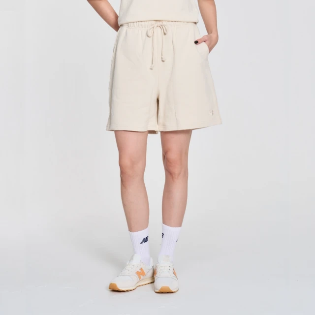 [New Balance]腰鬆緊抽繩棉質短褲_男性_深藍色_MS31504NNY 歷史價格詳細信息