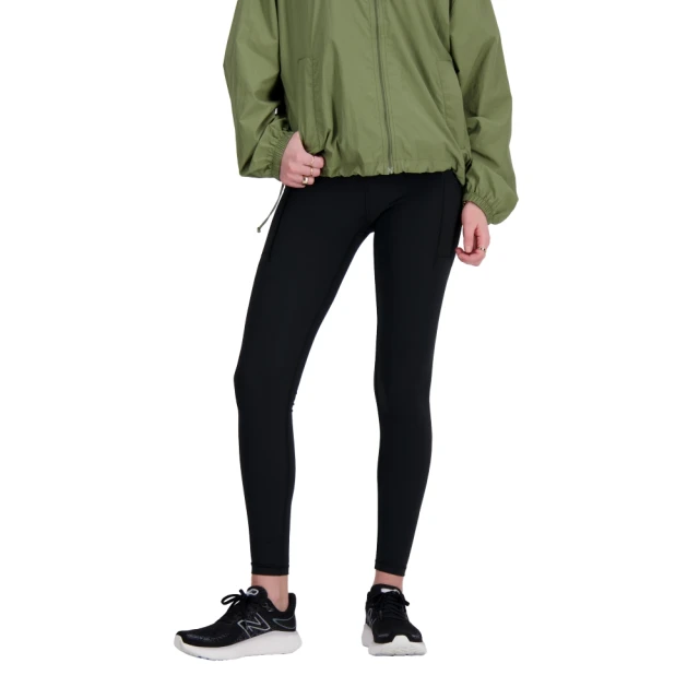 NEW BALANCE 緊身褲 NB 黑色 6吋 機能 運動內搭褲 女 WS41271BK 歷史價格詳細信息