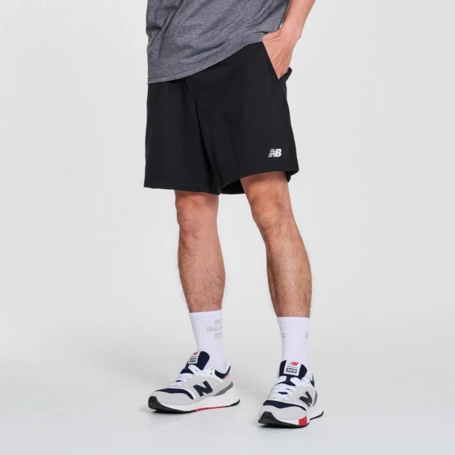 NEW BALANCE 短褲 NB 黑色 抽繩 休閒 滑面短褲 男 MS33513BK 歷史價格詳細信息