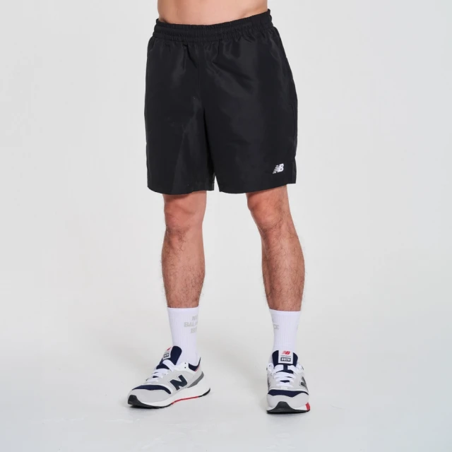 NEW BALANCE 短褲 NB 黑色 兩件式 5吋 運動短褲 男 MS23282BK 歷史價格詳細信息