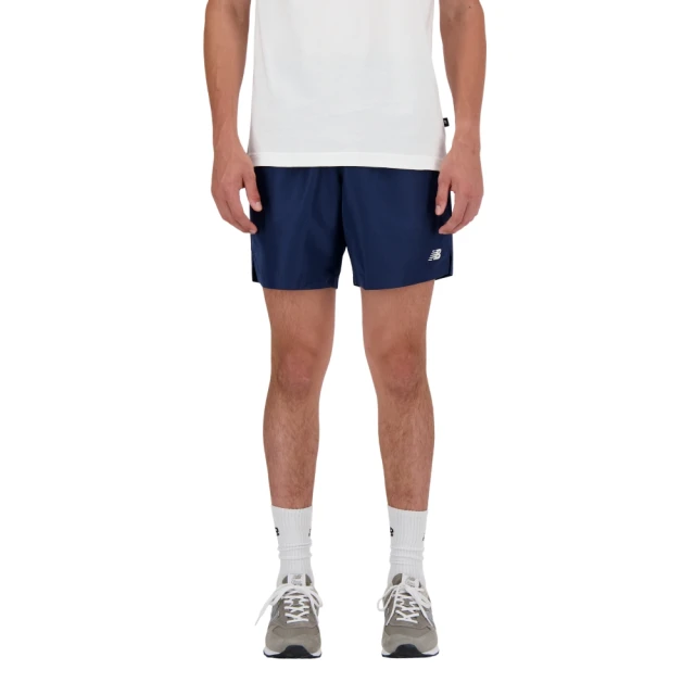 NEW BALANCE 短褲 NB 藍色 刺繡 拉鍊口袋 5吋 棉短褲 男 MS41511NNY 歷史價格詳細信息