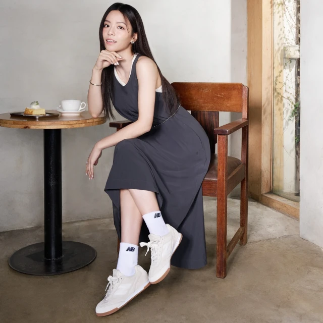 New Balance 連身裙 Essentials Dress 灰 白 女款 洋裝 長版 寬鬆 上衣 短袖 NB WD31502AG 歷史價格詳細信息