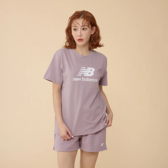 【New Balance】棉質短袖上衣_女性_杏色_WT43521LIN 歷史價格詳細信息