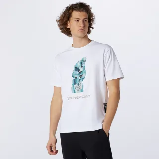 【NEW BALANCE】NB 短袖上衣_男裝_白色_AMT01575WT(亞版 版型正常) 歷史價格詳細信息