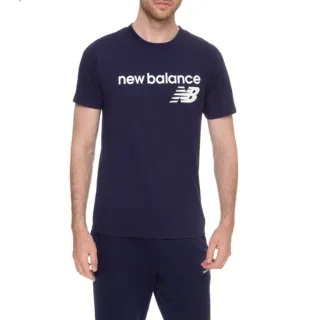 NEW BALANCE 短T NB 深藍 刺繡 POLO衫 短袖 上衣 男 MT41513NNY 歷史價格詳細信息