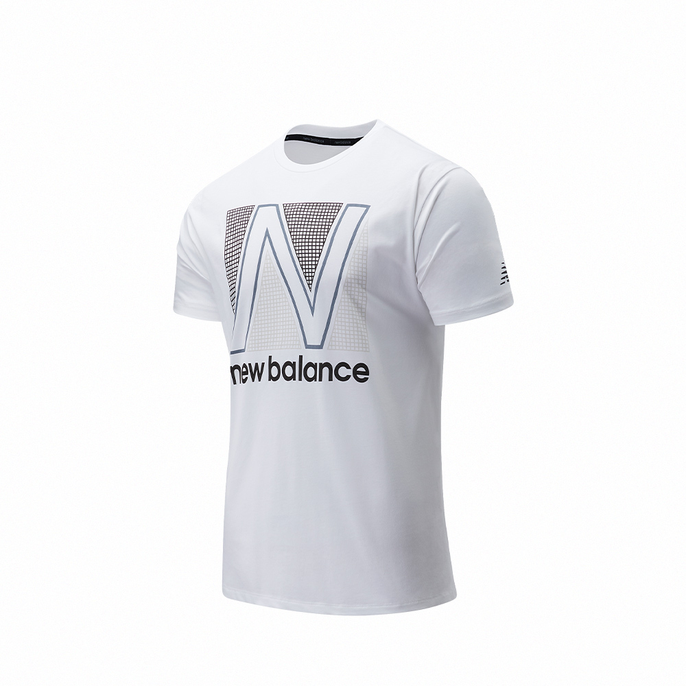 【NEW BALANCE】NB 短袖上衣_男裝_白色_AMT01575WT(亞版 版型正常) 歷史價格詳細信息