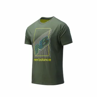 NEW BALANCE 短T NB 綠色 輕量 透氣 運動 短袖 男 MT41222DEK 歷史價格詳細信息