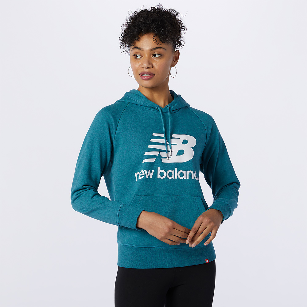【NEW BALANCE】NB 連帽長袖上衣_女款_黑色_WT13175BK(美版 版型偏大) 歷史價格詳細信息