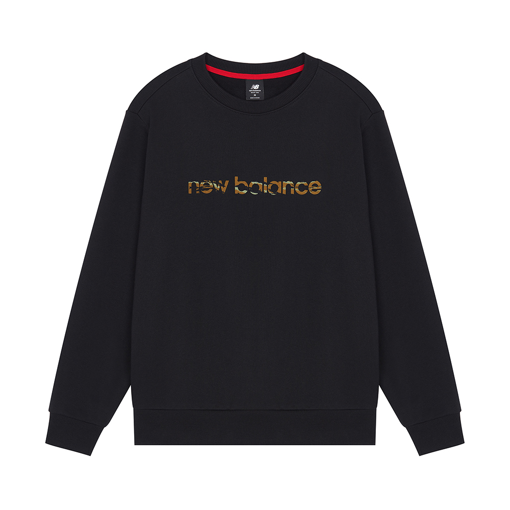 NEW BALANCE 長袖 NB 黑色 刺繡LOGO 圓領 上衣 男 AMT33506BK 歷史價格詳細信息