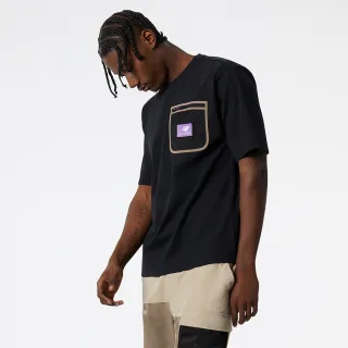 【New Balance】 NB 短袖上衣_男性_黑色_MT23513BK 歷史價格詳細信息