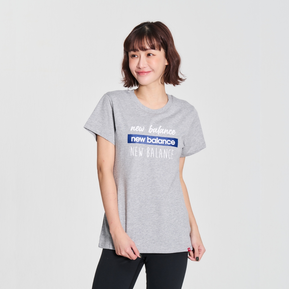 【New Balance】NB短袖上衣_女性_灰色_WT03805AG 歷史價格詳細信息
