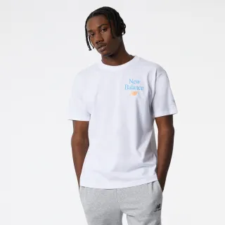 【New Balance】NB短袖上衣_男性_白色_AMT21568WT 歷史價格詳細信息