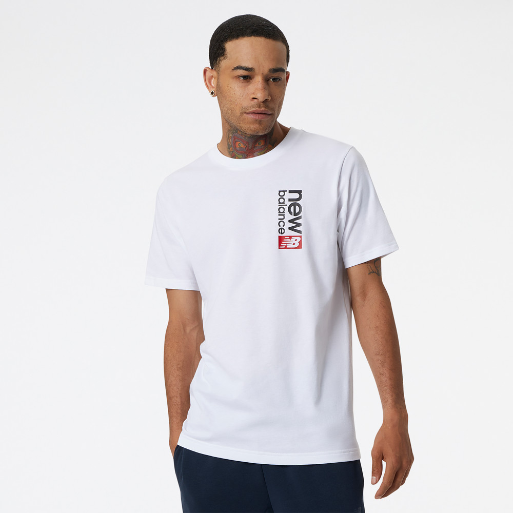 NEW BALANCE 短袖 NB 白色 反光LOGO 寬版短T 男 MT41554WT 歷史價格詳細信息