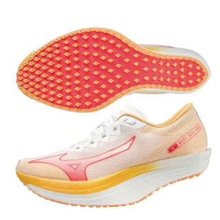 Mizuno 美津濃 WAVE DUEL 2 男子 路跑鞋 一般型 耐磨 - 寶藍桃紅 - U1GD206062 歷史價格詳細信息